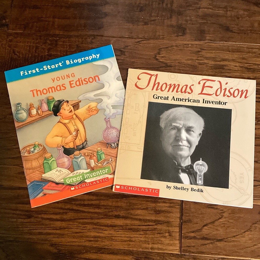 Thomas Edison Children’s Book Bundle